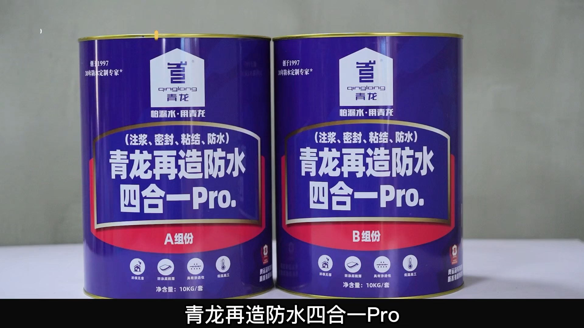 青龍再造防水四合一 Pro.(注漿、密封、粘結 、防水)